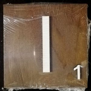 Scrabble Block Letter I (10x10cm)