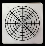 Dot Paint Stencil 15cm