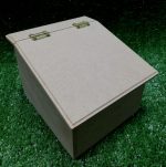 Wood Salt Box 14x12.5x16cm