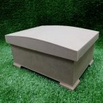 Wood A5 Box with Rounded Lid 230x185x110mm