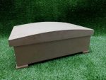 Wood A4 Box with Rounded Lid 325x245x120mm
