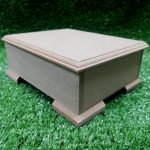 Wood Playcard Jewel Box 100x125x60 mm