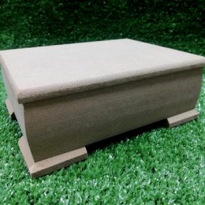 Wood Playcard Box With Feet