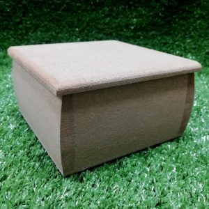 Wood Square Jewelry Box 100x100 mm