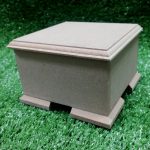 Wood Square Jewelry Box 100mm x 100mm