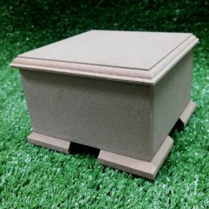 Wood Square Jewelry Box 100mm x 100mm