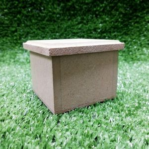 Wood Square Trinket Box 60x60mm