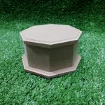 Wood Small Octagon Trinket Box