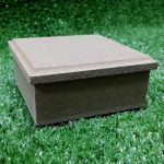 Wood Square Trinket Box 76x76x30 mm