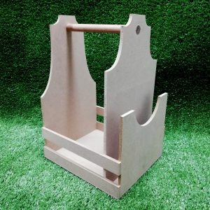 Wood Spice & Serviette Caddy 220 X 190 X 320MM