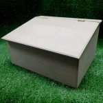 Wood Double Bread-bin