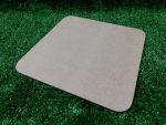 Wood Square Placemat 250x3x250mm