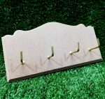 Wood Gable Key Holder 190x9x100mm