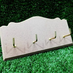 Wood Gable Key Holder 190x9x100mm