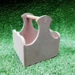 Wood Small Caddy 110 X 110 X 125MM