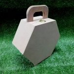 Wood Handbag 240 X 100 X 270MM