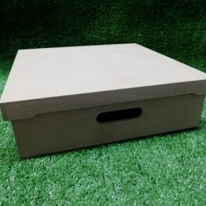 Wood Scrapbook Paper Box
