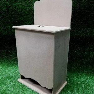 Wood Nappy Holder 240 X 150 X 425MM