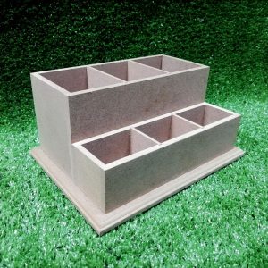 Wood Cosmetic Organizer 100x300x150 MM