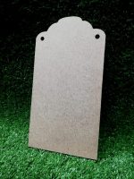 Wood Medium Scalloped Board