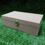 Wood Medium Trunk with Flat Top 240x140x70mm
