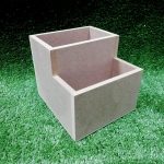 Wood Knife & Fork Holder 150x170x140mm