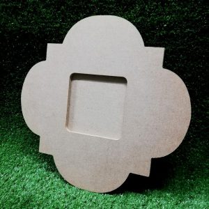 Wood Moroccan Frame Deco 275x275mm