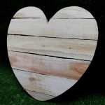 Pallet Wood Heart 420mm