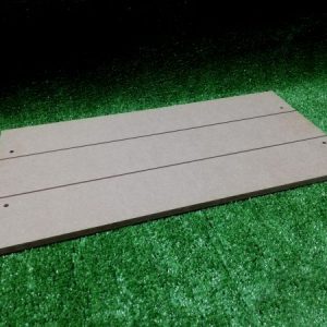 Wood Slatted Snack Tray 600 x 300mm