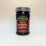 Heritage Craft Acrylic Paint | 250ml, Black