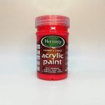 Heritage Craft Acrylic Paint | 250ml, Berry Red