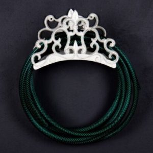 Antique White Garden Hose Holder 26cm x 17cm x 16cm