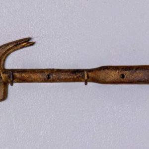 Rust Hammer Hook 23cm x 4cm x 8cm