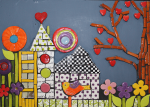 Red Apple Canvas Mosaic Kit