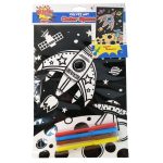 Kids Zone Outer Space Velvet Art