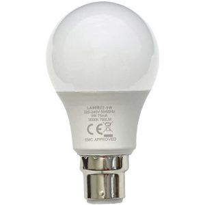 Cool White B22 9w LED Light Bulb/Lamp
