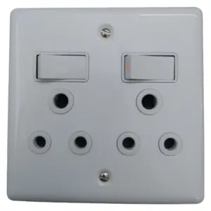 Lear-Double-Socket-_-White_-100x100mm_-Metal-_16505_1