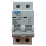 Lear LCD-2 Circuit Breaker 63A, 2-Pole, DIN Rail, 18mm, 3kA