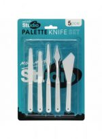 Mont Marte 5pc Plastic Palette Knife Set