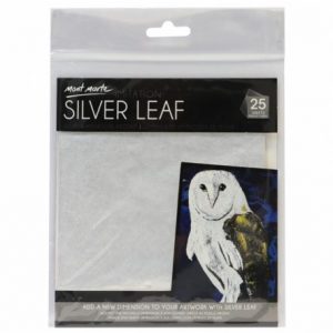 Mont Marte Imitation Silver Leaf 25 Sheets