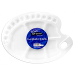 Mont Marte Oval Plastic Palette 34 x 25cm