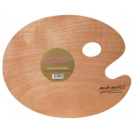 Mont Marte Oval Wood Palette 30 x 38cm