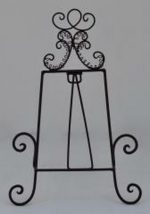 Dark Brown Plate Stand/Book Stand 25x37cm