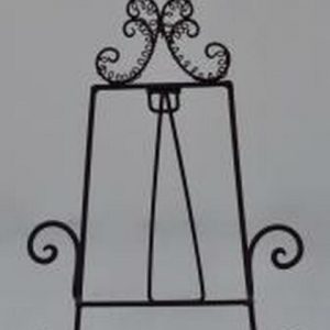 Dark Brown Plate Stand/Book Stand 25x37cm