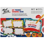 Mont Marte Framed Drawing Book A4 80gsm