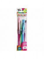 Mont Marte Assorted Brush Set With Grip 4pc
