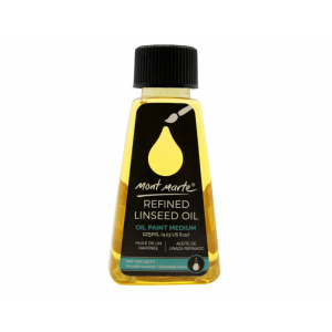 Mont Marte Refined Linseed Oil 125ml