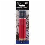 Mont Marte Graphite Pencils 2B 10pc