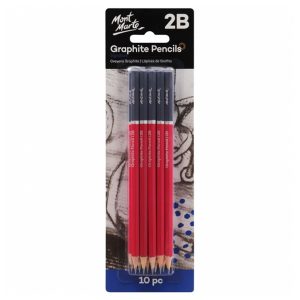 Mont Marte Graphite Pencils 2B 10pc