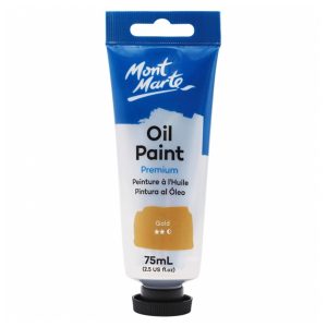 Mont Marte Oil Paint 75ml Gold